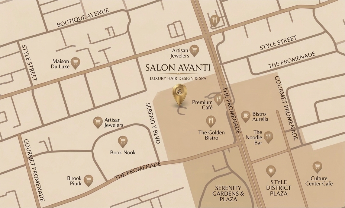 Salon Avanti location — Stonecreek Village, Stockton CA